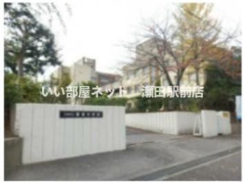 大津市唐崎中学校まで400m