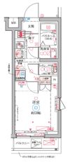 クレヴィスタ横浜大口の間取り画像