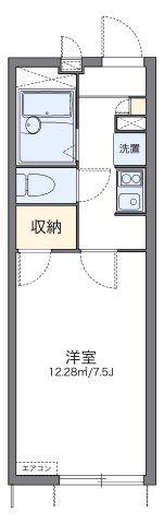 レオパレスマグノリア幕張の間取り画像
