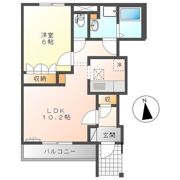 エクセレントヴュー米峰の間取り画像