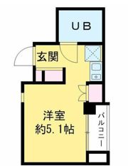 エメラルドコーポの間取り画像