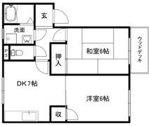 リュシオル石山の間取り画像