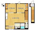 プランドールリサの間取り画像
