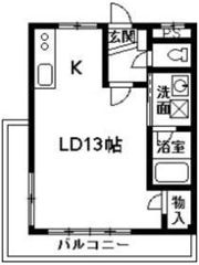 パストラールの間取り画像