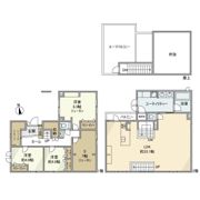 桜丘戸建の間取り画像