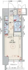 エステムコート新大阪VIIステーションプレミアムの間取り画像
