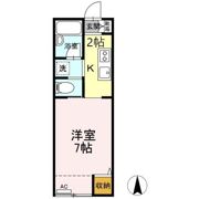 メゾンドールの間取り画像