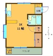 ビラデルレイの間取り画像