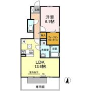 クローリス林町の間取り画像