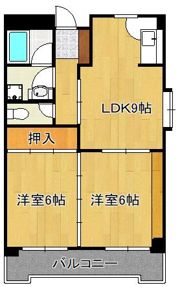 シャレード藤嶋の間取り画像