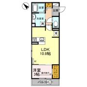 メゾンジュネスの間取り画像