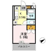 レジデンスエコーの間取り画像