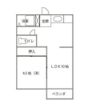 落合アパートの間取り画像