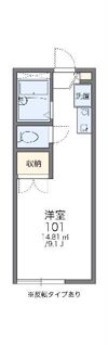 レオパレス高雄の間取り画像
