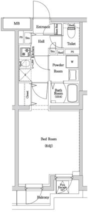KNOTS東武練馬Sta.／ノッツ東武練馬ステーションの間取り画像
