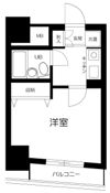 メインステージ蒲田Ⅱの間取り画像
