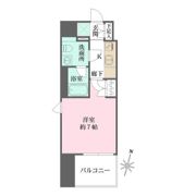 ベルフェリーク横濱山下町の間取り画像