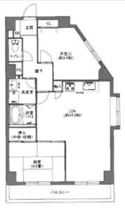 グランディア六甲LEGENDの間取り画像