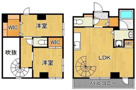 ブルーダイヤモンド中間の間取り画像