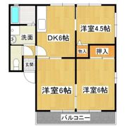 つくばルミエールF棟の間取り画像