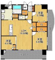 LEGEND157の間取り画像