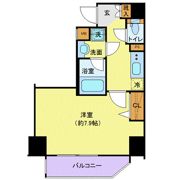 ジェノヴィア新御徒町スカイガーデンの間取り画像