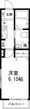 ガーデンコート東府中の間取り画像