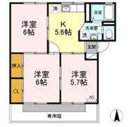 ノーブル清水 C棟の間取り画像