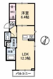 ラルーチェ学南町の間取り画像
