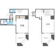 アーバネックス北堀江の間取り画像