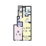 グラウンドハイムの間取り画像