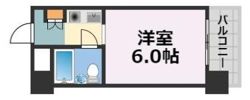 朝日プラザ天王寺パサージュの間取り画像