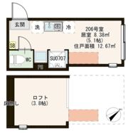 ハーモニーテラス宮本町Ⅳの間取り画像