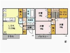 My Wish 壱・弐番館の間取り画像