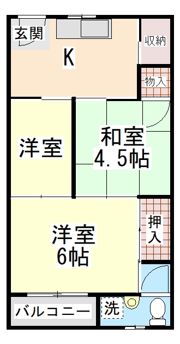 グランディア東神戸の間取り画像