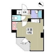 シャトール田口東白楽の間取り画像