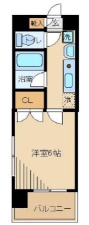 モンシェール吾妻橋の間取り画像