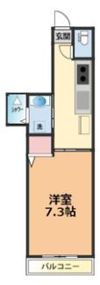 R2マンションの間取り画像