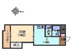 プチコーポの間取り画像