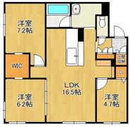 シャーメゾンステージ青葉の間取り画像