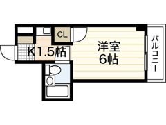 柴崎皆実町ビルの間取り画像