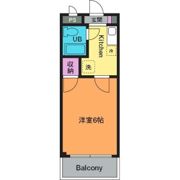 カナレハイツの間取り画像