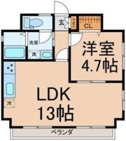 シャイニングシティー木曽川の間取り画像