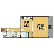 日商岩井中津マンションの間取り画像