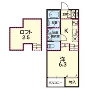 ステラ横手の間取り画像