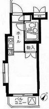 パレトーホー阿佐ヶ谷の間取り画像