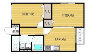 ジャンシアーヌ Ⅱの間取り画像