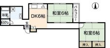 舟入コータースの間取り画像