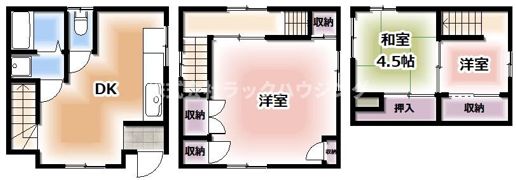 八島町戸建の間取り画像