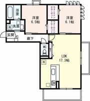 Bellezza大津京の間取り画像